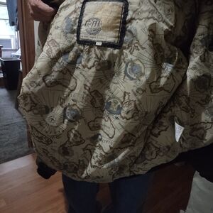 Map Print Jacket